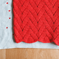 Illusie sjaal PDF Patroon